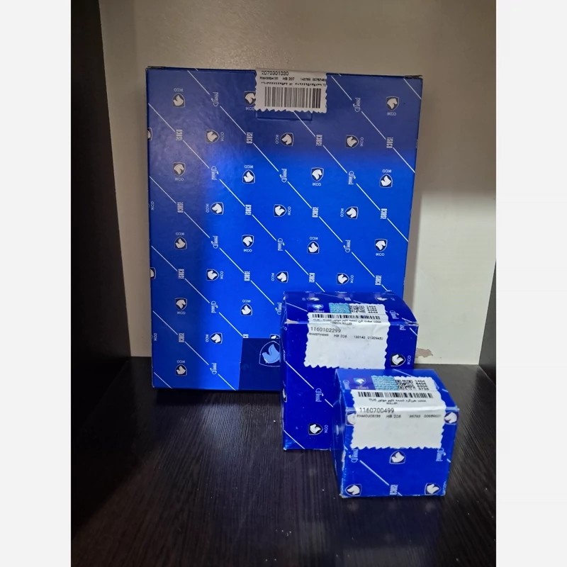 کیت تسمه تایم ایساکو پژو 206 تیپ 5 (مجموعه 3 عددی)